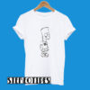 Tye Dye Bart Simpson T-Shirt