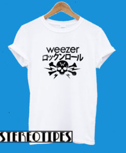 Weezer Skull And Crossbones T-Shirt