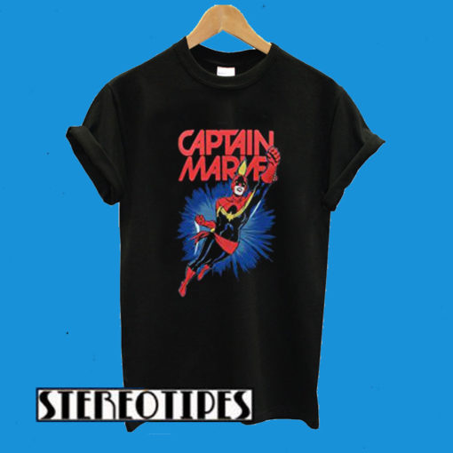 Captain Marvel Action T-Shirt
