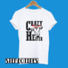 Crazy Heifer Plain And Distressed T-Shirt