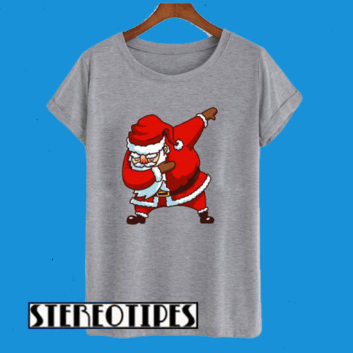 Dabbing Santa Christmas T-Shirt