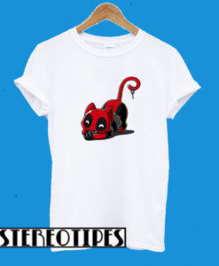 Deadpool Kitty Cat T-Shirt