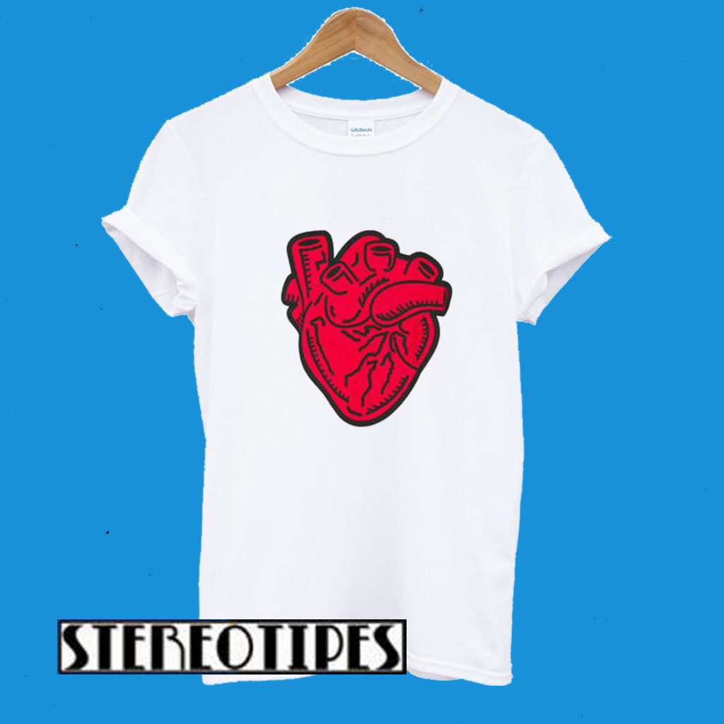dsquared2 heart t shirt