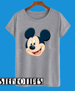 Mickey Mouse Head T-Shirt