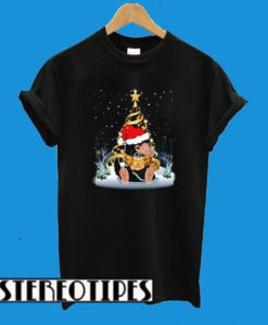 Platypus Santa Christmas Tree T-Shirt