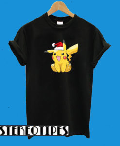 Pokemon Christmas Pikachu Xmas T-Shirt
