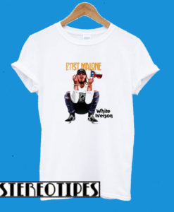 Post Malone White Iverson T-Shirt