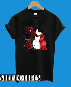 Snowman Deadpool T-Shirt