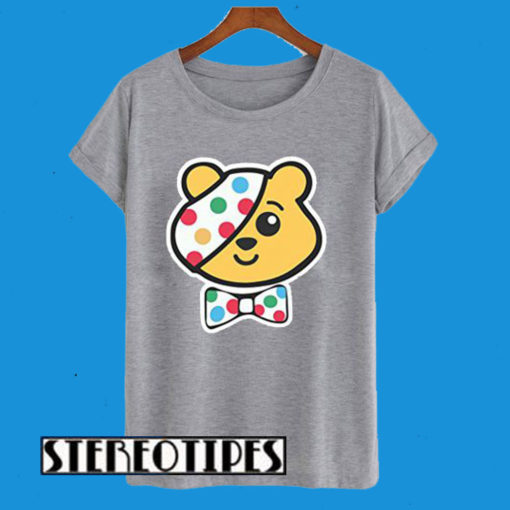 Super Hero Pudsey Bear T-Shirt