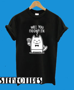 Will You Meowy Me Diamond T-Shirt