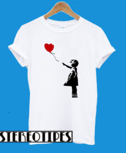 Banksy Balloon Girl T-Shirt