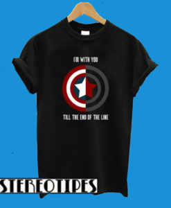 Captain America I’m With You T-Shirt
