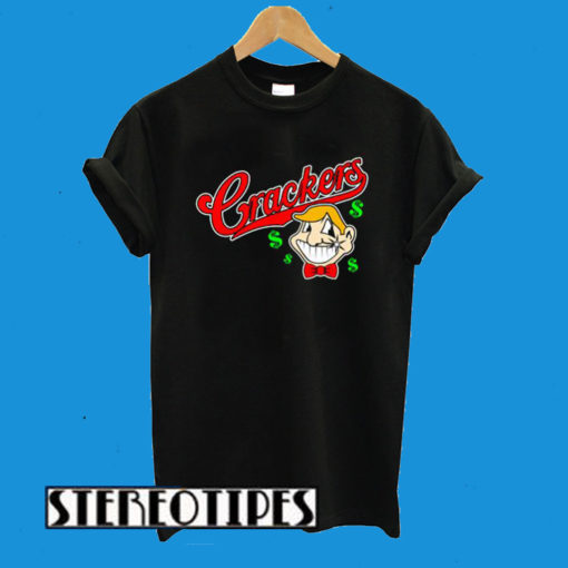 Caucasians Baseball Crackers T-Shirt