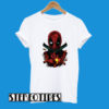 Deadpool Camiseta Moda Merc Con Quinn T-Shirt