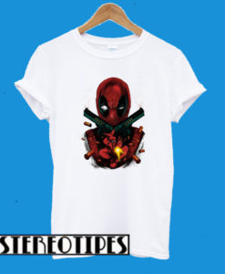 Deadpool Camiseta Moda Merc Con Quinn T-Shirt