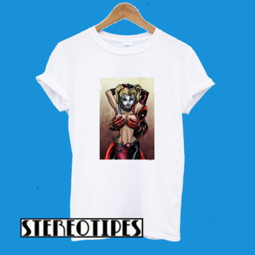 Deadpool Harley Quinn T-Shirt