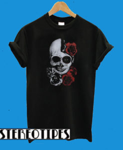 Dia De Los Muertos Two Face T-Shirt