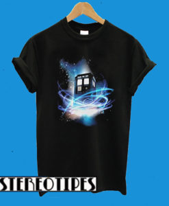 Doctor Who Tardis In Space T-Shirt