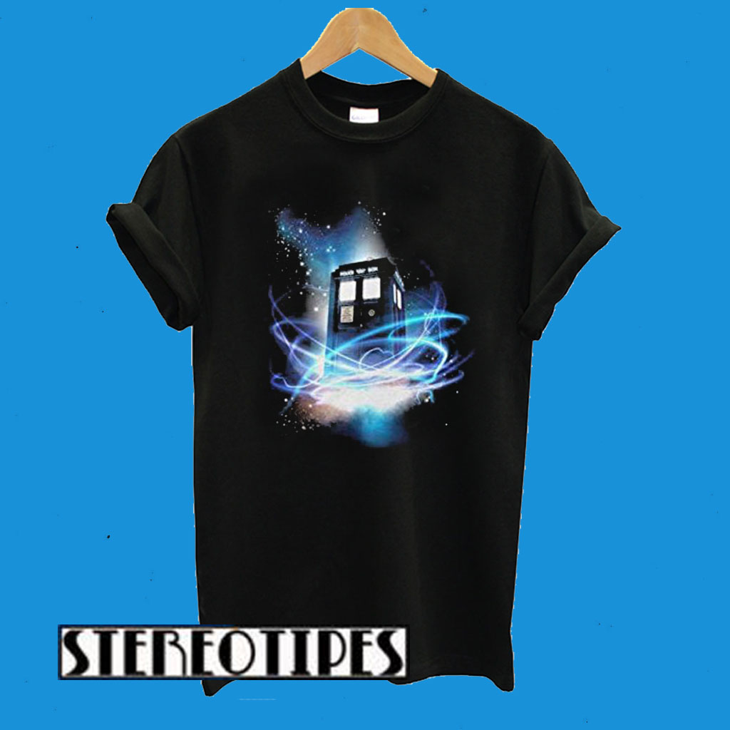 Doctor Who Tardis In Space T-Shirt
