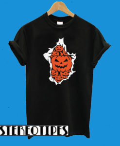 Halloween Pumpkins Burst T-Shirt