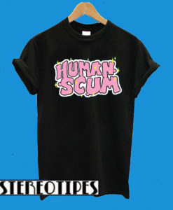 Human Scum Black T-Shirt