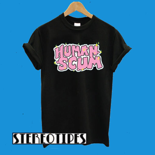 Human Scum Black T-Shirt