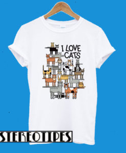 I Love Cats T-Shirt