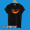 Jackolantern Pumpkin Face Scary Halloween T-Shirt