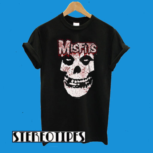 Misfits Bloody Logo T-Shirt