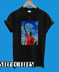 Red Sox Statue Of Liberty Boston T-Shirt