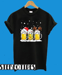 Santa Beer Christmas T-Shirt