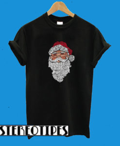 Santa Claus Woodcut T-Shirt