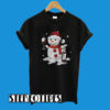 Snowman Wine T-Shirt