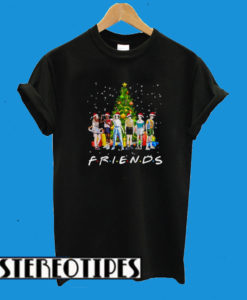 Stranger Things Characters Friends Christmas T-Shirt