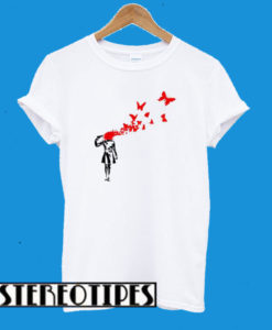 Suicide Girl Banksy T-Shirt