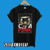 CM PUNK STRAIGHT EDGE WRESTLING Black T-Shirt