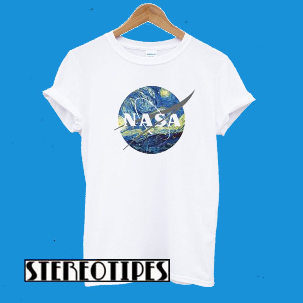 nasa van gogh shirt