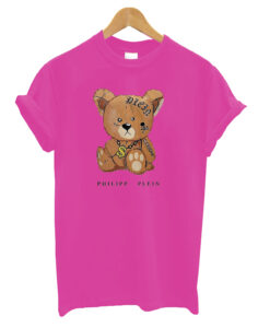 Bear Print Philipp Plein Gift Birthday T Shirt