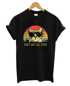 Best Cat Dad Ever T-Shirt