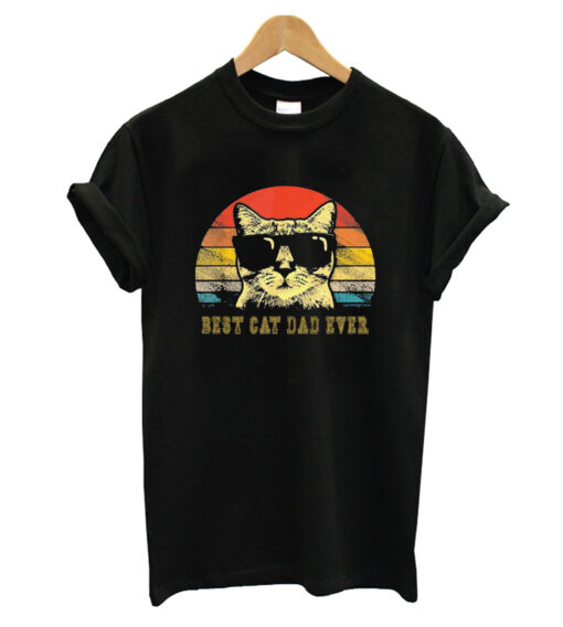 Best Cat Dad Ever T-Shirt