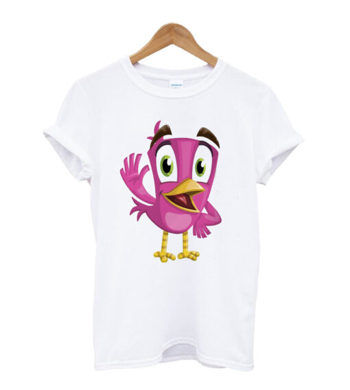 Bird white t shirt