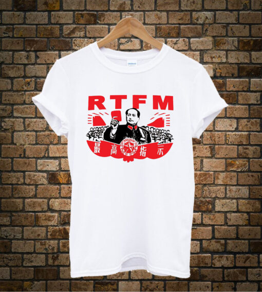 IT- Crowd RTFM t shirt