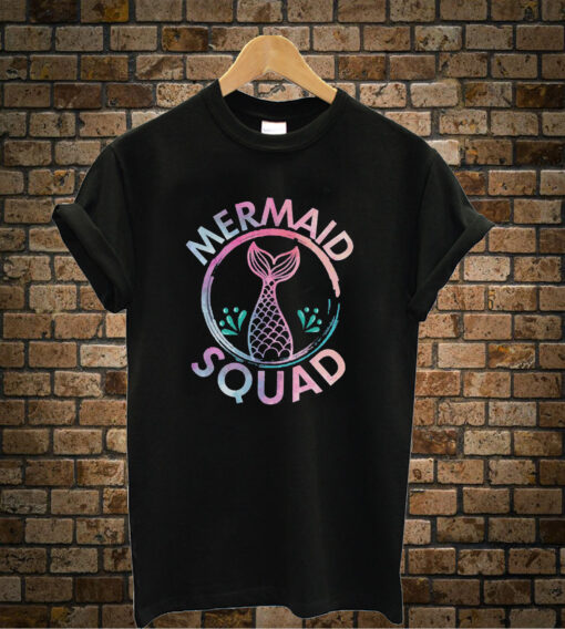Mermaid Shirt Funny Squad T-Shirt
