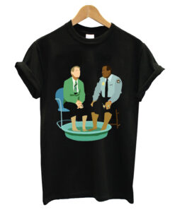 Mr. Rogers And Officer Clemmons Cooling Off In The Pool T-Shirt