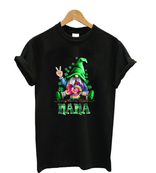 Nana-Gnome-St-Patricks-Day-t shirt