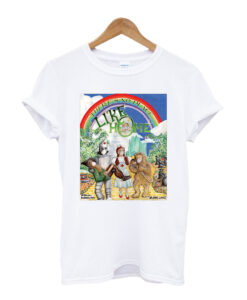 Organic Unisex Hand Designed 'There's No Place Like Home' Wizard of Oz Themed T Shirt