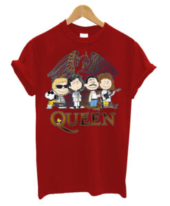 Queen-Band-Peanuts-Comic-t shirt