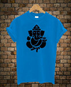 Shadow-Ganesha-Kid's-Yoga-T shirt