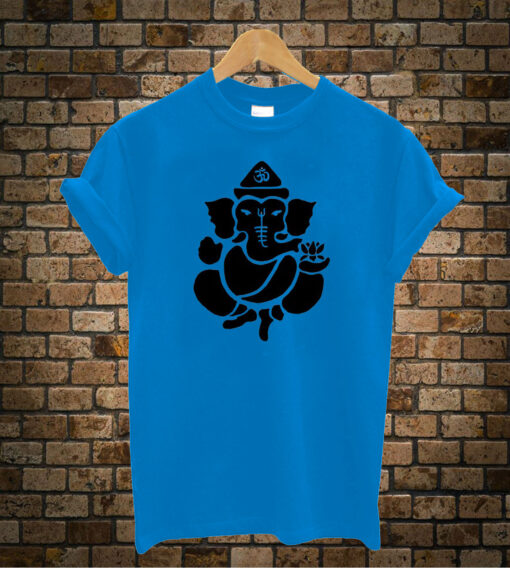 Shadow-Ganesha-Kid's-Yoga-T shirt