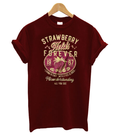 Strawberry-Fields-Forever-T shirt